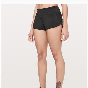 Lululemon speed up running shorts